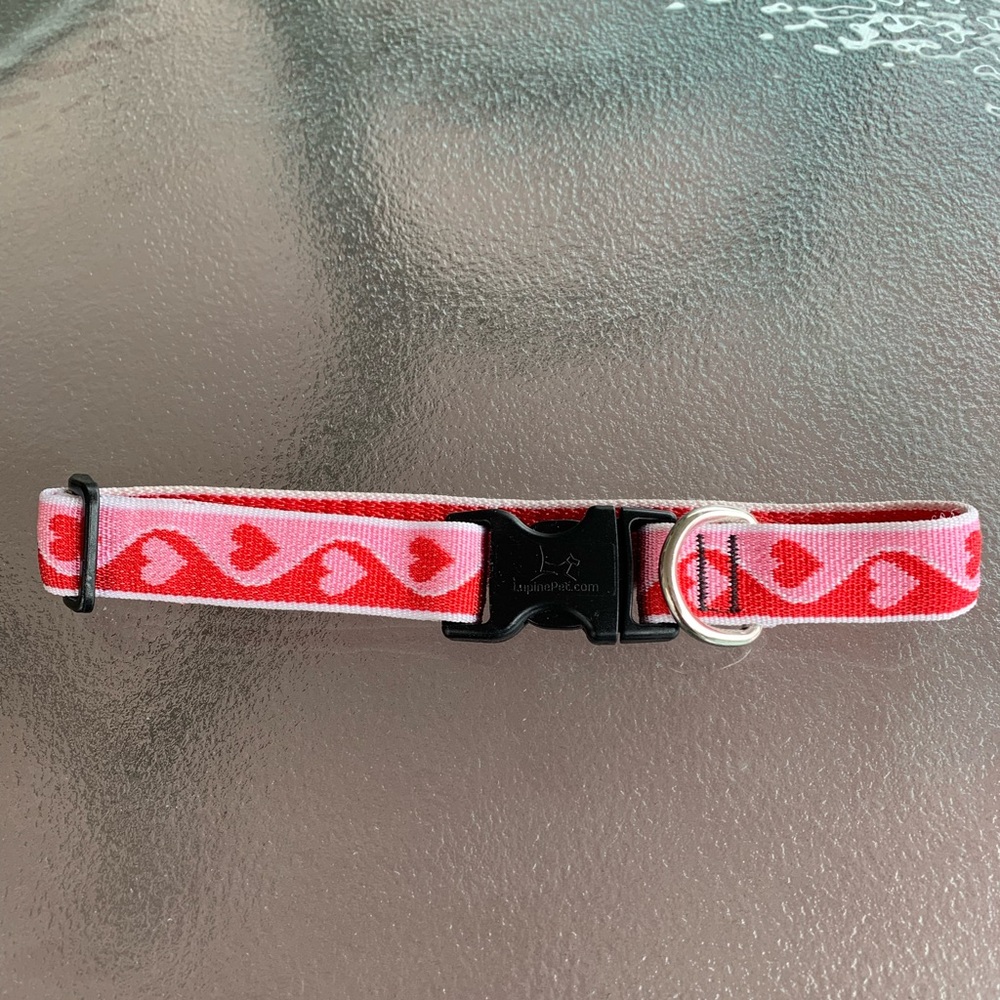 heart dog collar
